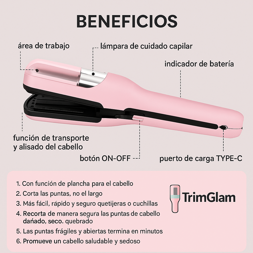 Reparador de cabello portatil