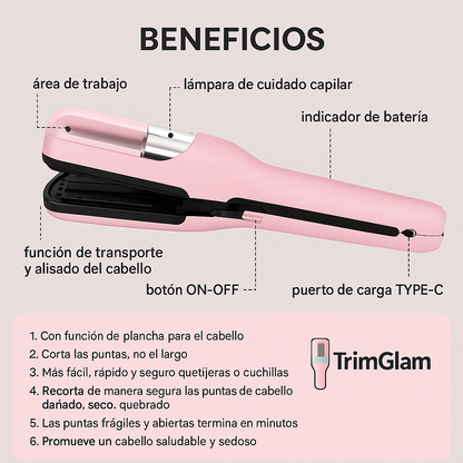 Reparador de cabello portatil
